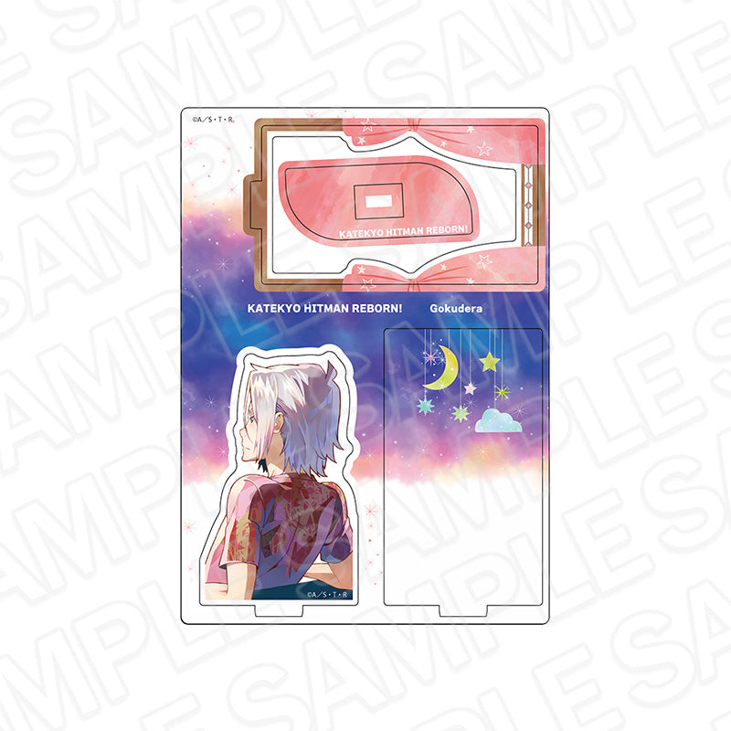 『家庭教師ヒットマンREBORN!』レイヤーアクリルスタンド PALE TONE series 獄寺 隼人 night ver.