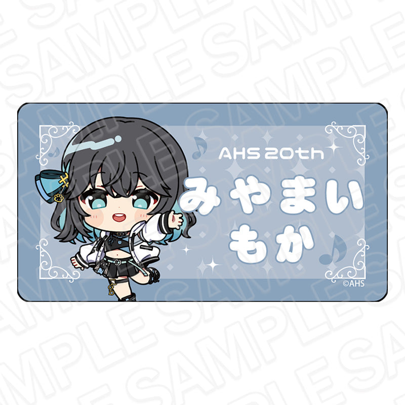 『AHSキャラクターズ』アクリルネームバッジ 宮舞モカ ミニキャラ ver.