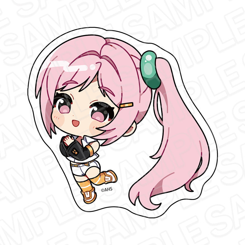 『AHSキャラクターズ』ダイカットステッカー 鼓カノン ミニキャラ ver.
