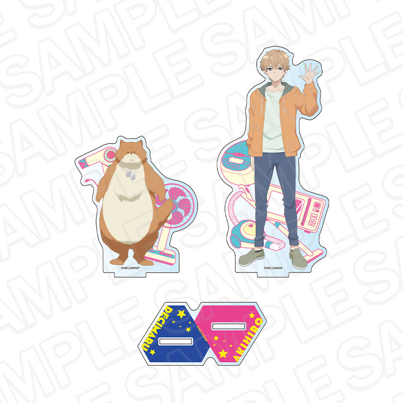 『宇宙人ムームー』アクリルフィギュア デシマル&鶴見アキヒロ