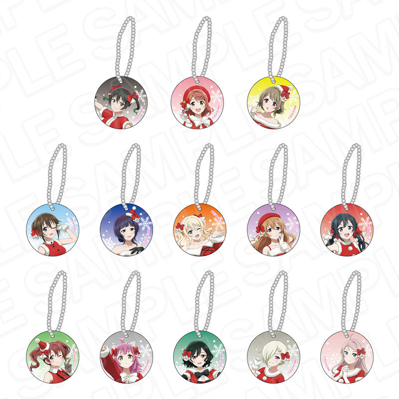 『ラブライブ!虹ヶ咲学園スクールアイドル同好会』アクリルミニチャーム サンタ風衣装 ver. セット