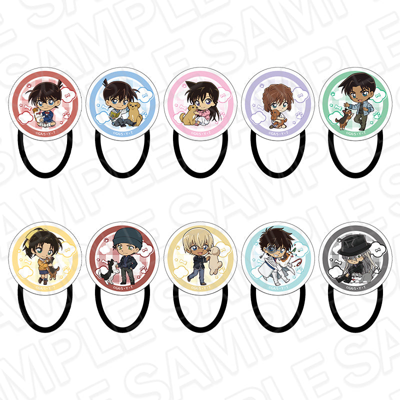 『名探偵コナン』アクリルヘアゴム(ブラインド) デフォルメいぬ ver.2 セット