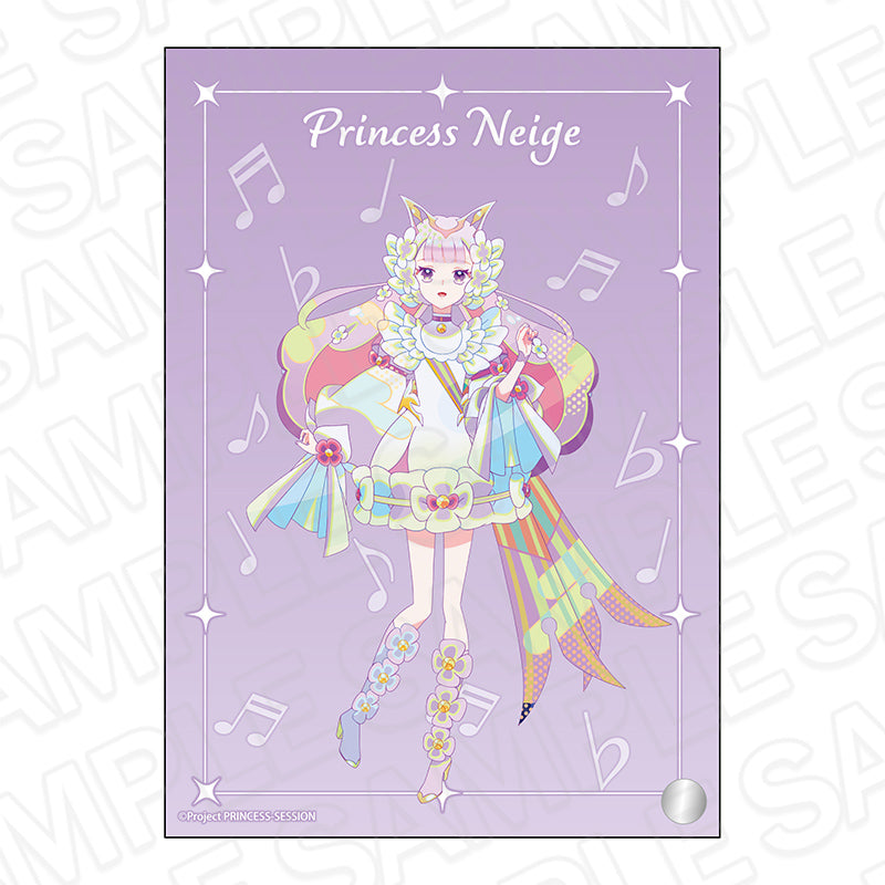 『オリジナルプリンセッション・オーケストラ』ミニアクリルアート PALE TONE series プリンセス・ネージュ