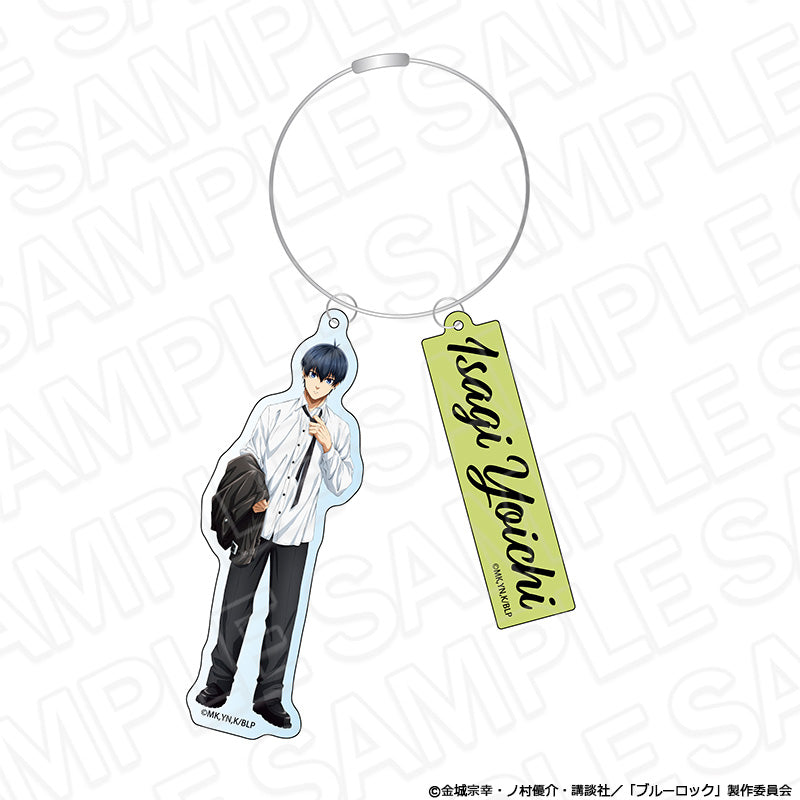 『ブルーロック』ワイヤーキーホルダー 潔 世一 Black outfit ver.