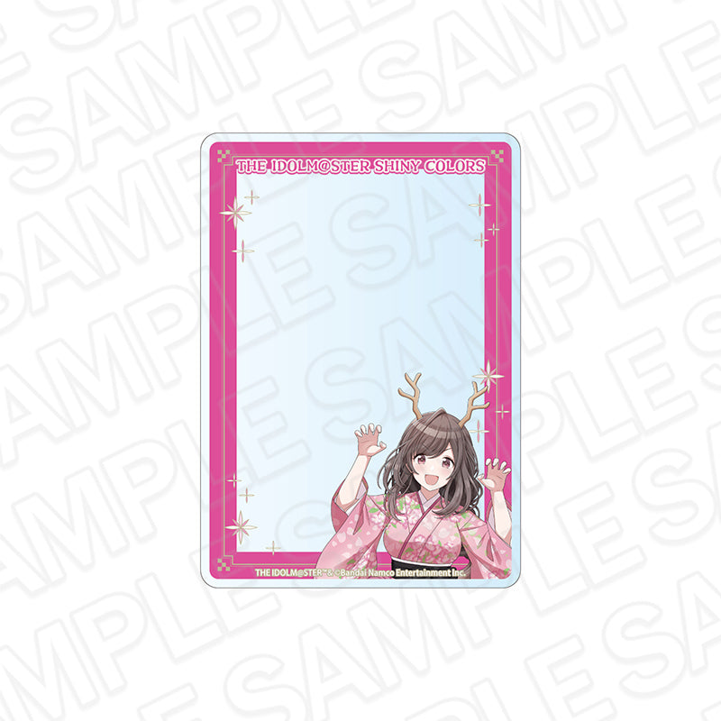 『アイドルマスター シャイニーカラーズ』硬質カードケース 月岡恋鐘 百鬼夜行 ver.