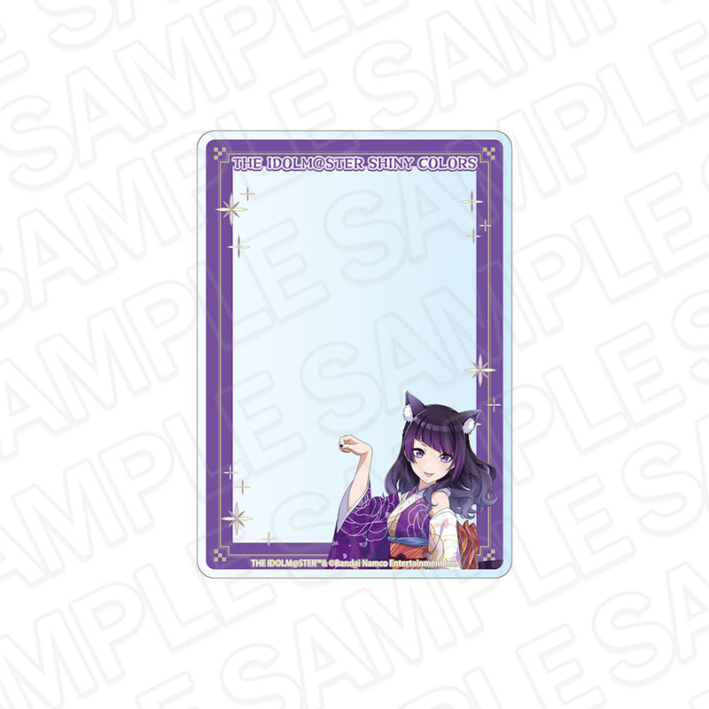 『アイドルマスター シャイニーカラーズ』硬質カードケース 田中摩美々 百鬼夜行 ver.