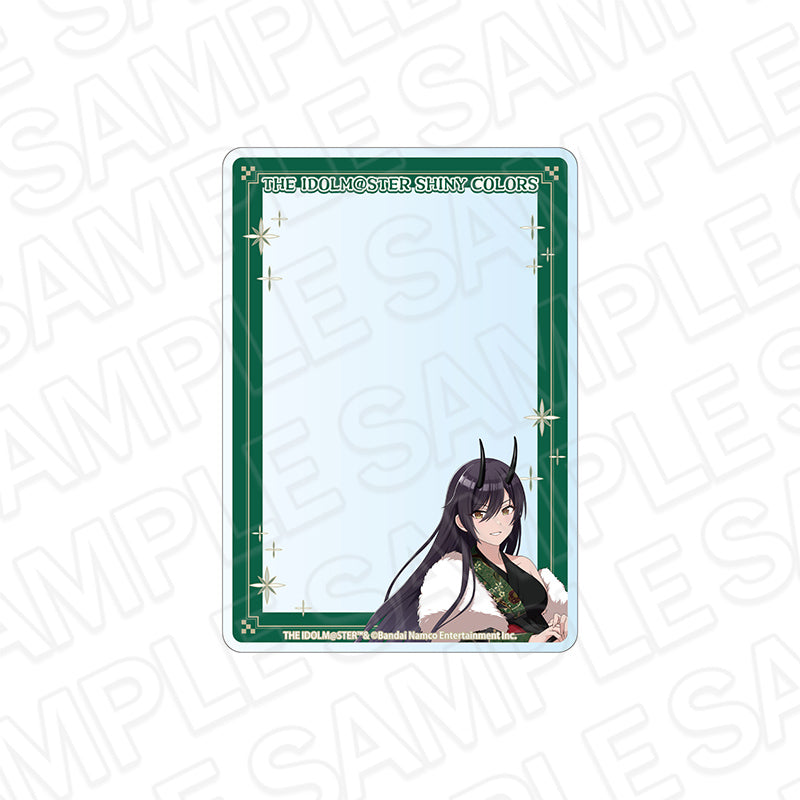 『アイドルマスター シャイニーカラーズ』硬質カードケース 白瀬咲耶 百鬼夜行 ver.