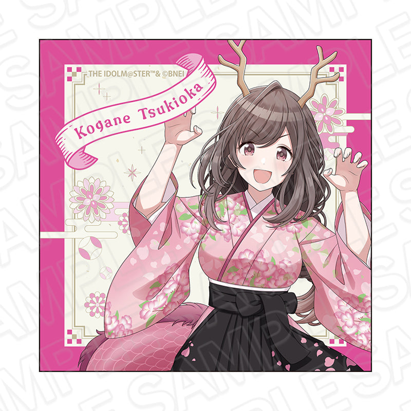 『アイドルマスター シャイニーカラーズ』マイクロファイバー 月岡恋鐘 百鬼夜行 ver.