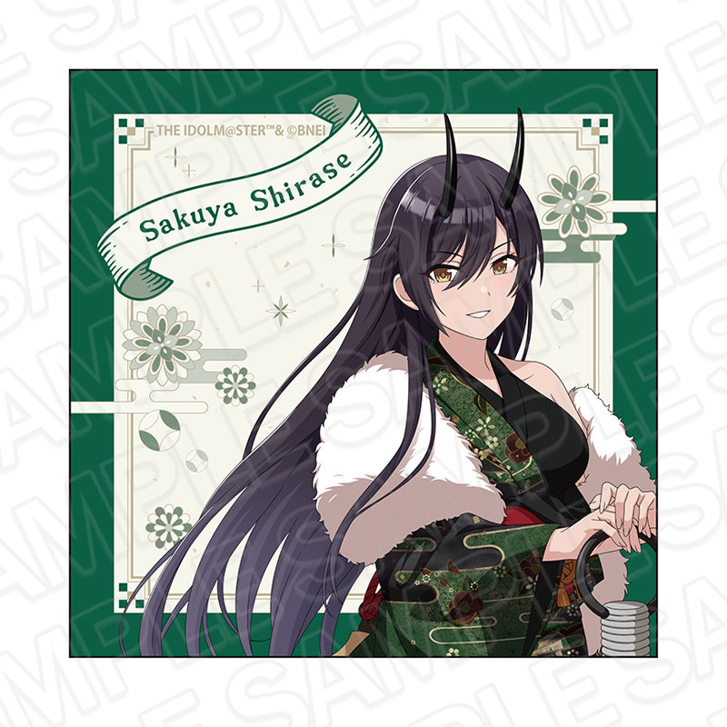 『アイドルマスター シャイニーカラーズ』マイクロファイバー 白瀬咲耶 百鬼夜行 ver.