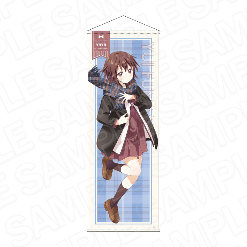 『ゆるゆり』特大タペストリー 船見結衣 マフラー ver.