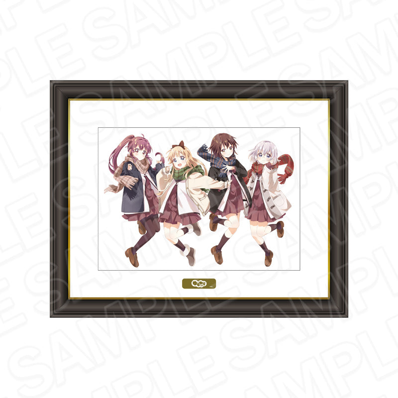 『ゆるゆり』メモリアルアート 京子&結衣&綾乃&千歳 マフラー ver.