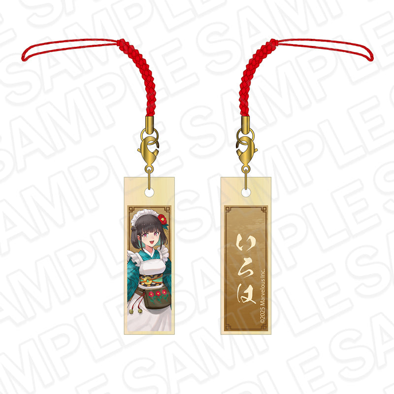 『龍の国 ルーンファクトリー』木札ストラップ いろは