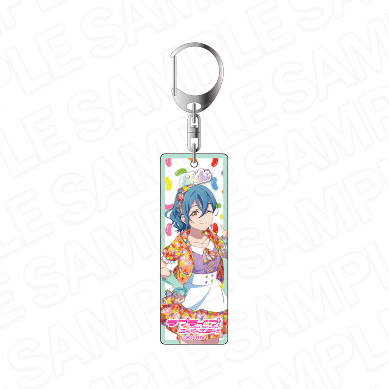 『ラブライブ!スーパースター!!』プレートキーホルダー 若菜四季 Cafe party ver.