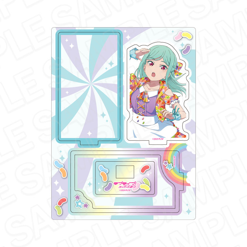 『ラブライブ!スーパースター!!』レイヤーアクリルスタンド 鬼塚冬毬 Cafe party ver.