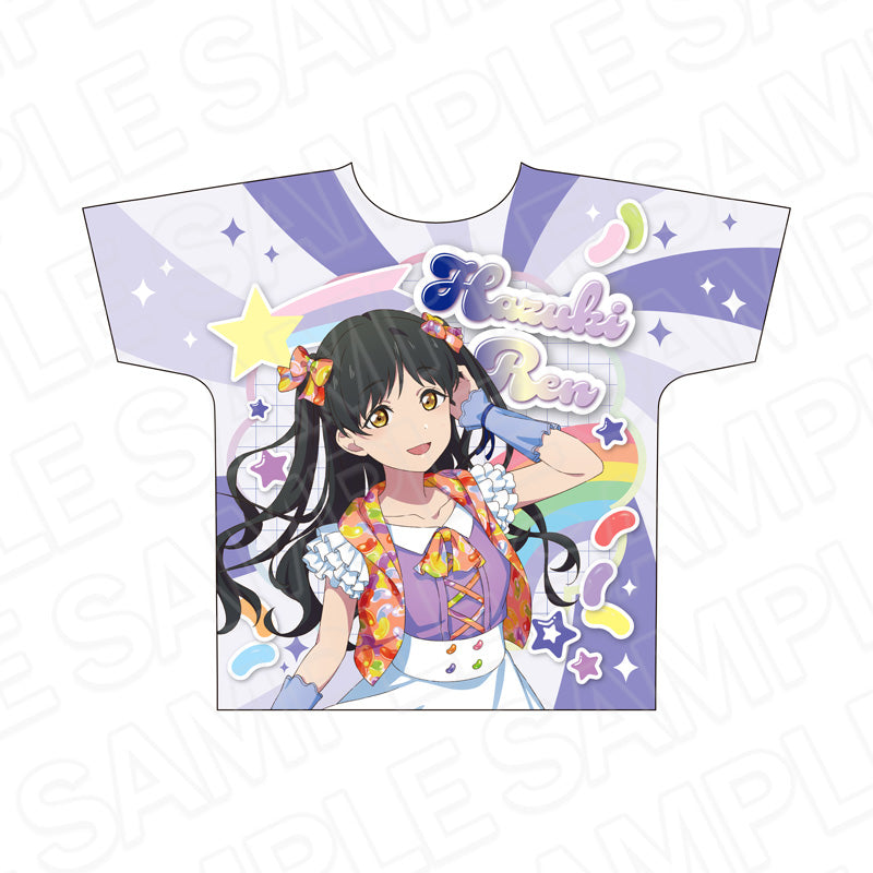『ラブライブ!スーパースター!!』フルグラフィックTシャツ 葉月 恋 Cafe party ver.