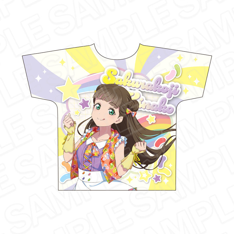 『ラブライブ!スーパースター!!』フルグラフィックTシャツ 桜小路きな子 Cafe party ver.