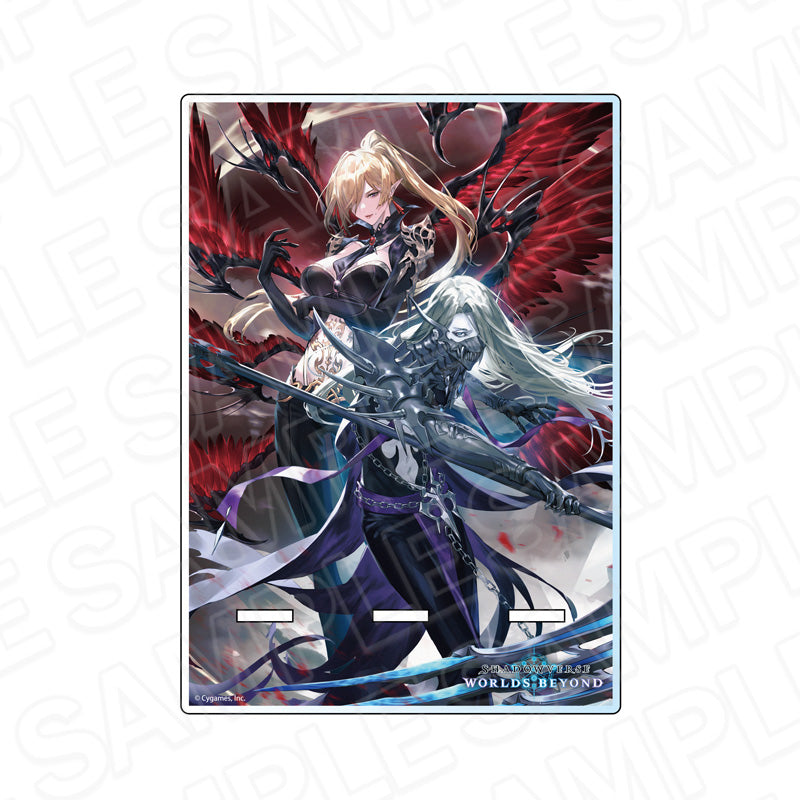 『Shadowverse: Worlds Beyond』アクリルスマホスタンド 絶叫と愛絶の顕現・ルルナイ&ヴァーナレク