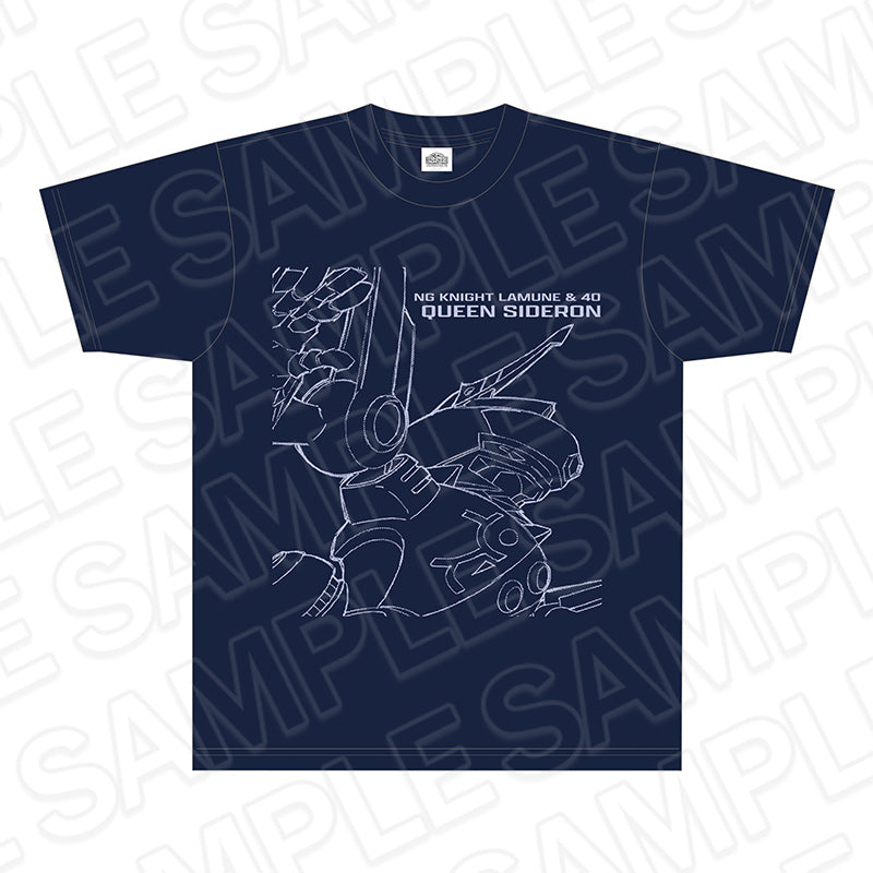 『NG騎士ラムネ&40』Tシャツ クイーンサイダロン XLサイズ 35周年記念展 ver.