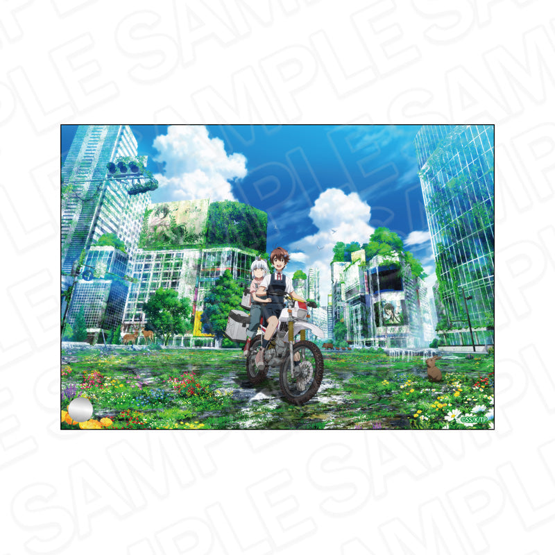 『終末ツーリング』ミニアクリルアート ヨーコ&アイリ