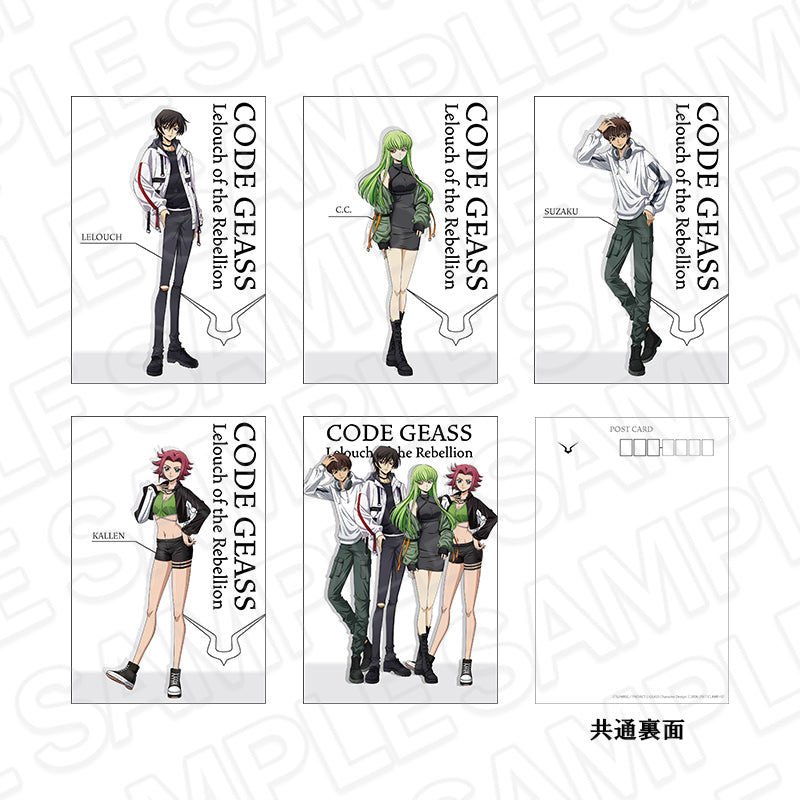 『コードギアス 反逆のルルーシュ』ポストカードセット Street ver.