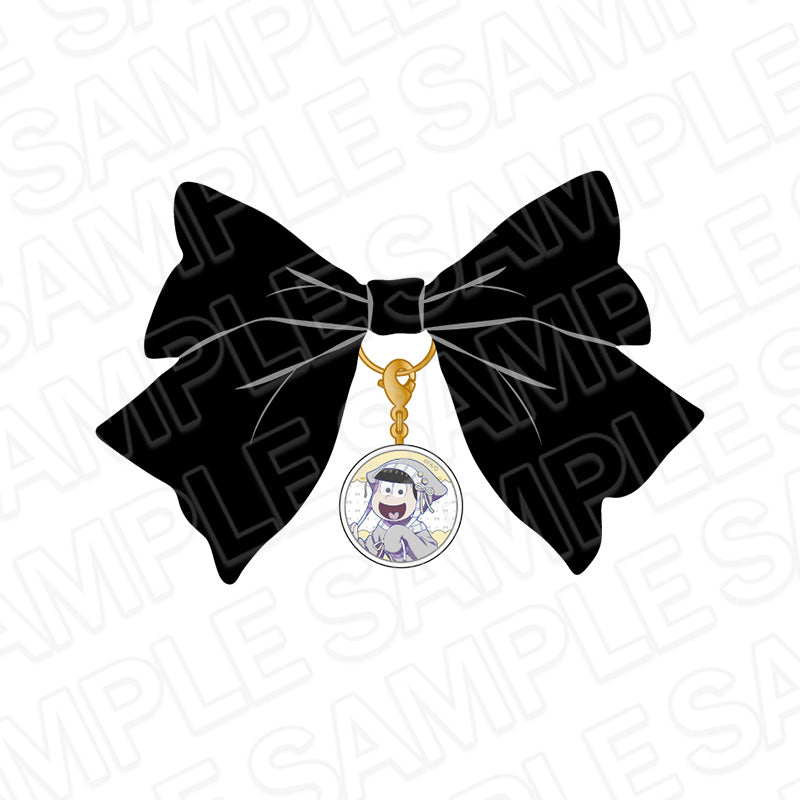 『おそ松さん』ガラスリボンチャーム 十四松 中華風リボン ver.