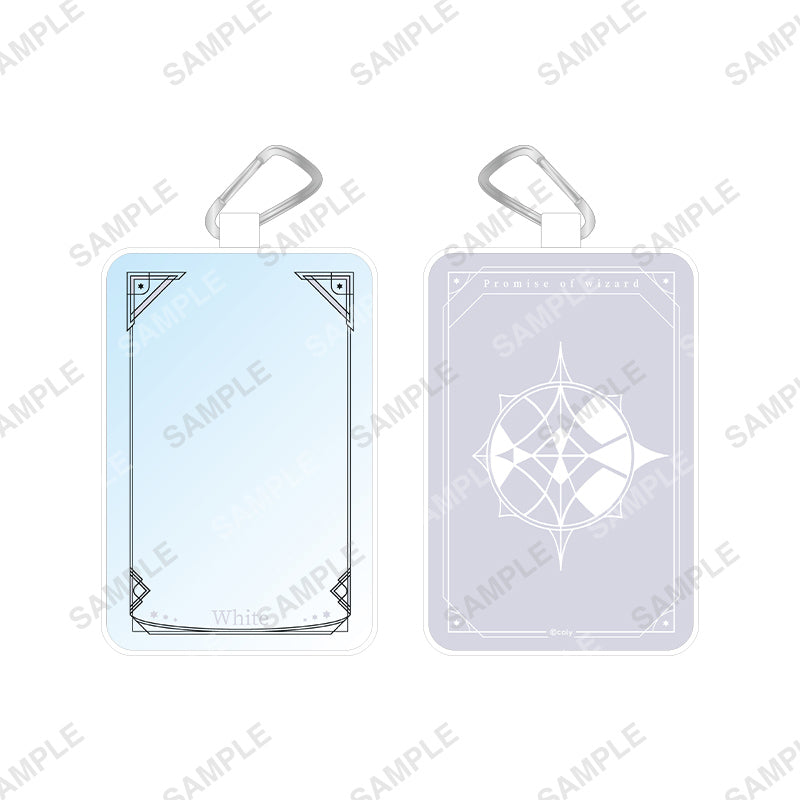 『魔法使いの約束』カラビナ付きクリアポーチ ホワイト