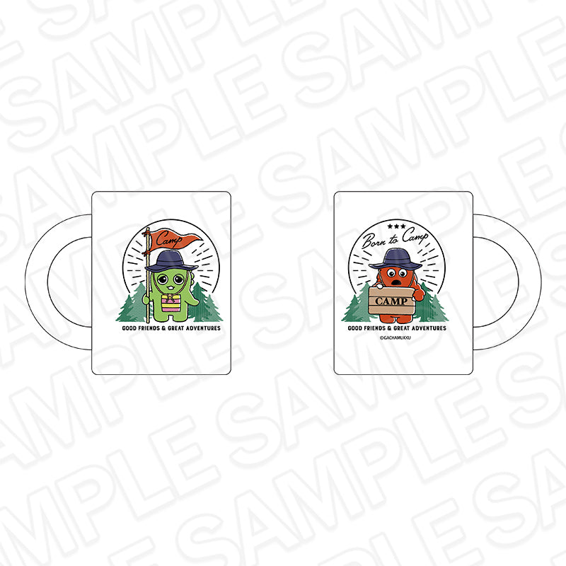 『ガチャピン・ムック』フロストマグカップ CAMP ver.