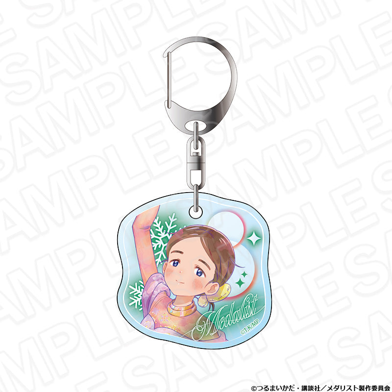 『メダリスト』アクリルキーホルダー PALE TONE series 大和絵馬