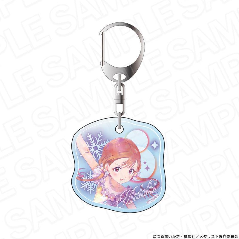 『メダリスト』アクリルキーホルダー PALE TONE series 鹿本すず