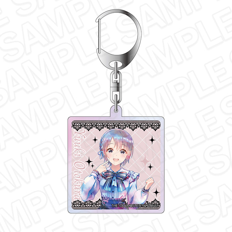 『アイドルマスター シンデレラガールズ』オーロラアクリルキーホルダー PALE TONE series 乙倉悠貴 サブカルファッション ver.