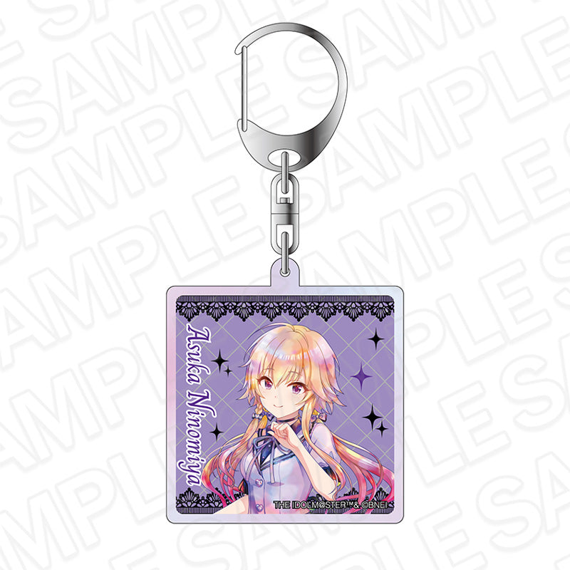 『アイドルマスター シンデレラガールズ』オーロラアクリルキーホルダー PALE TONE series 二宮飛鳥 サブカルファッション ver.