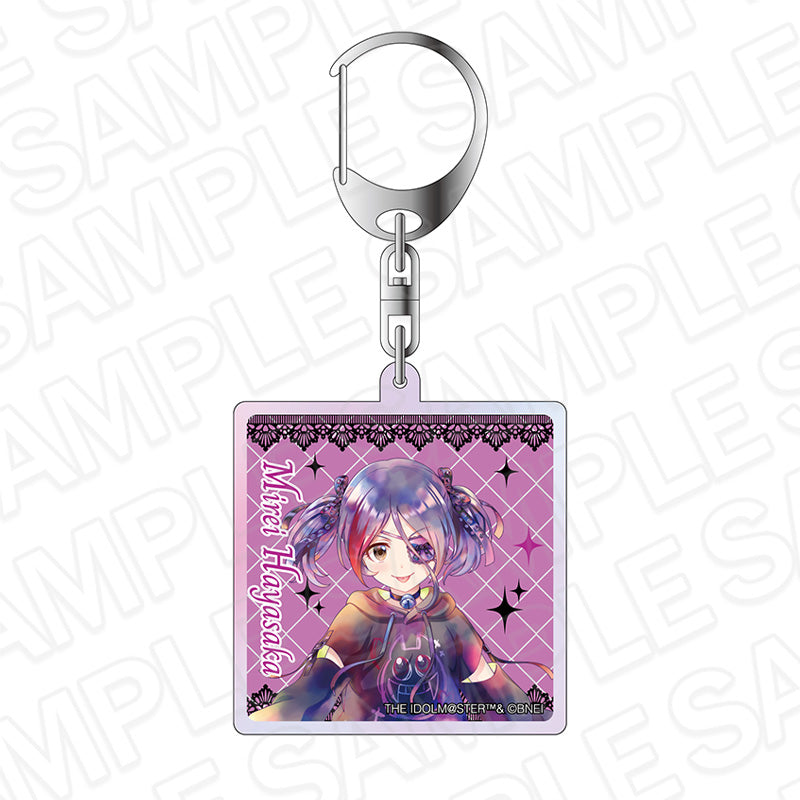 『アイドルマスター シンデレラガールズ』オーロラアクリルキーホルダー PALE TONE series 早坂美玲 サブカルファッション ver.