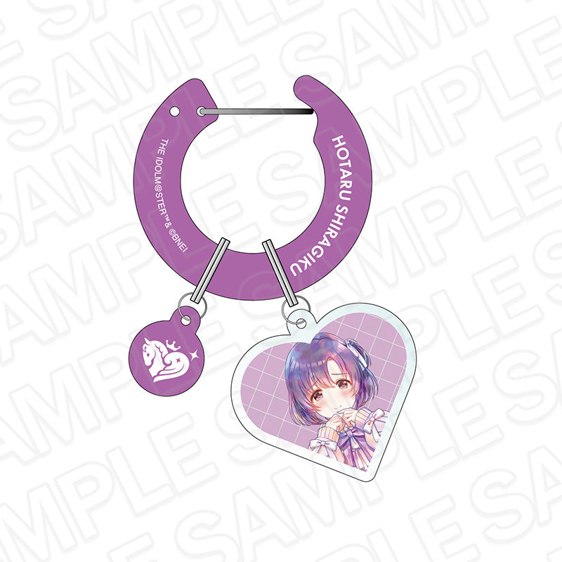 『アイドルマスター シンデレラガールズ』アクリルカラビナ PALE TONE series 白菊ほたる サブカルファッション ver.