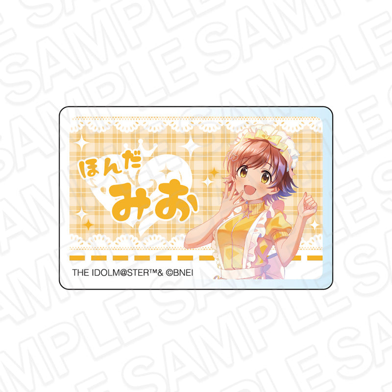 『アイドルマスター シンデレラガールズ』アクリルネームバッジ PALE TONE series 本田未央 ジャージメイド ver.
