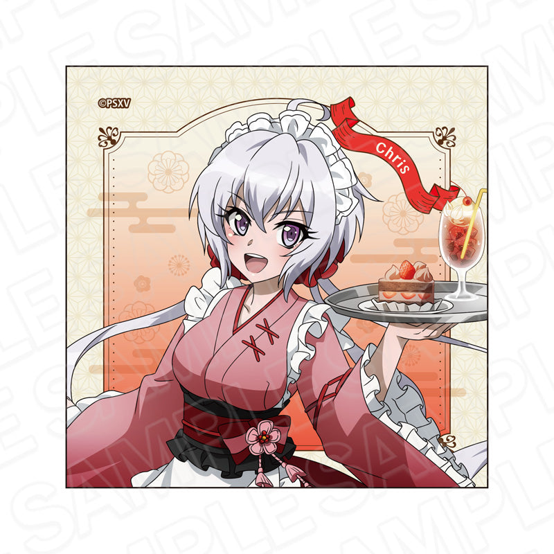 『戦姫絶唱シンフォギアXV』マイクロファイバー 雪音 クリス レトロカフェ ver.