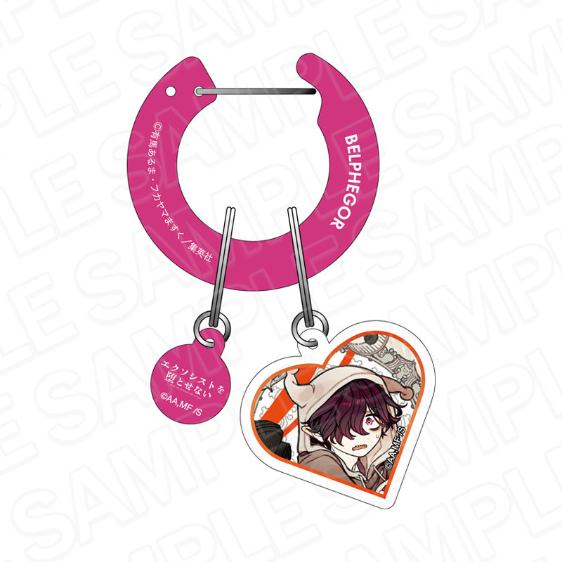 『エクソシストを堕とせない』アクリルカラビナ ベルフェゴール