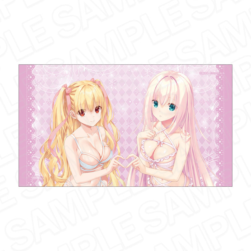 『緋弾のアリア』特大ブランケット 理子&リサ ボンテージランジェリー ver.