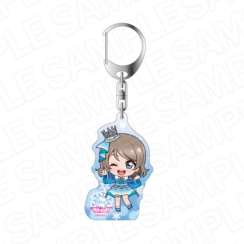 『ラブライブ!サンシャイン!!』ホログラムキーホルダー 渡辺 曜 イルミネーション デフォルメ ver.