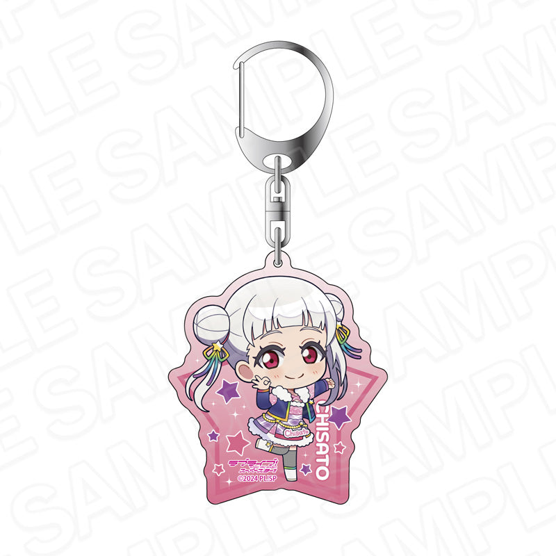 『ラブライブ!スーパースター!!』ホログラムキーホルダー 嵐 千砂都 イルミネーション デフォルメ ver.
