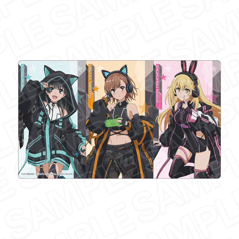 『とある科学の超電磁砲T』ラバーデスクマット ゲーミング ver.