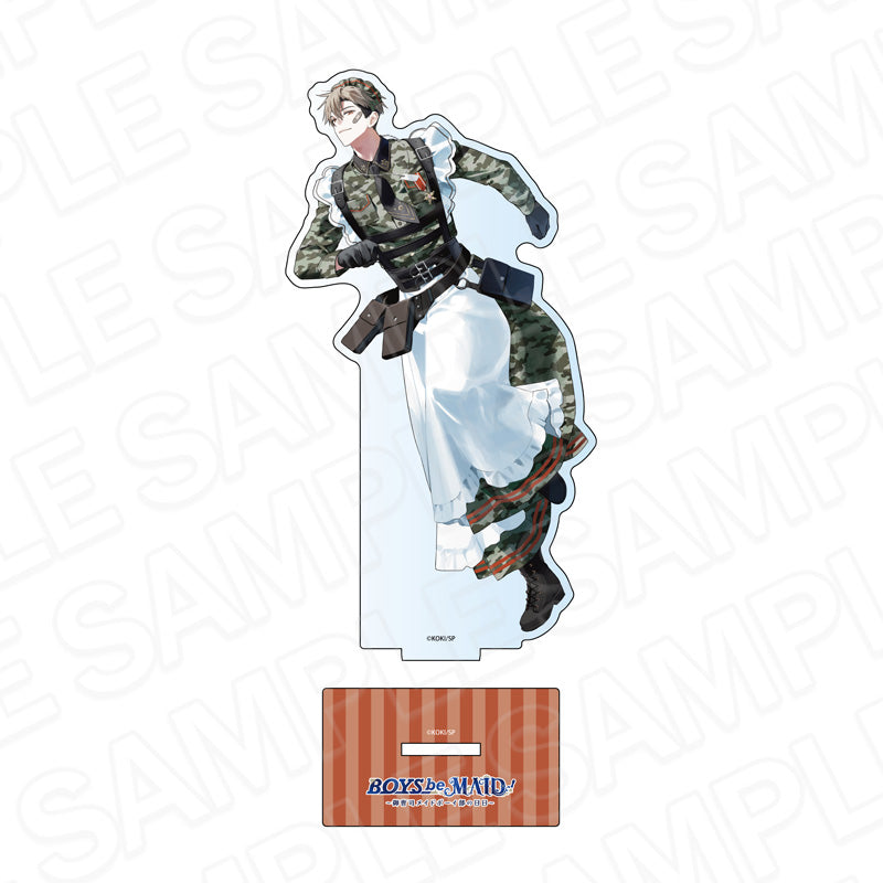 『BOYS be MAID!~御曹司メイドボーイ部の日日~』アクリルフィギュア 雨鬼 籠 部活動報告会 メイド服 ver.