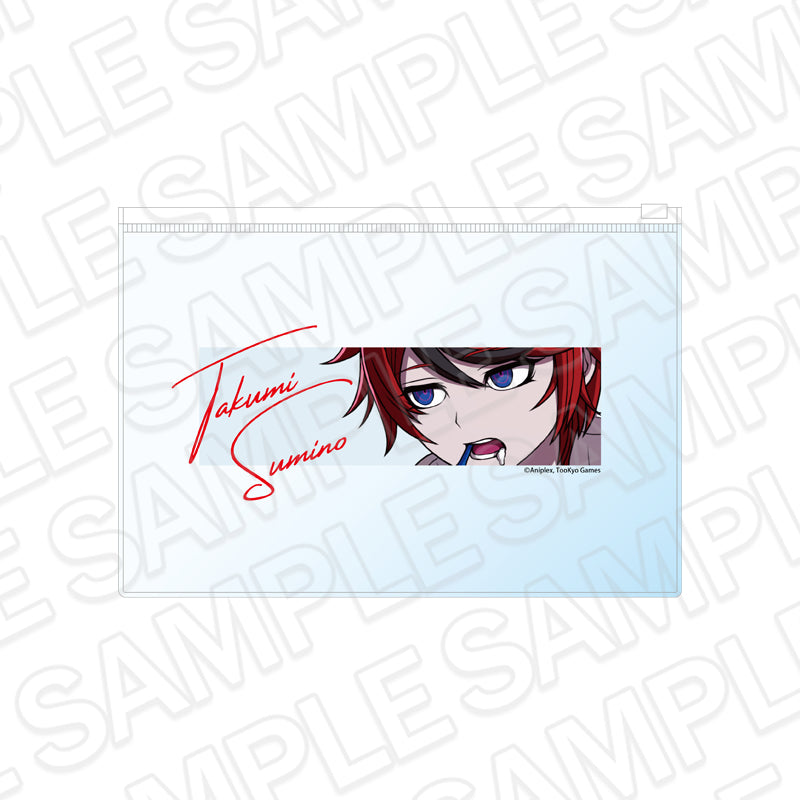 『HUNDRED LINE -最終防衛学園-』クリアポーチ 澄野拓海 朝支度 ver.