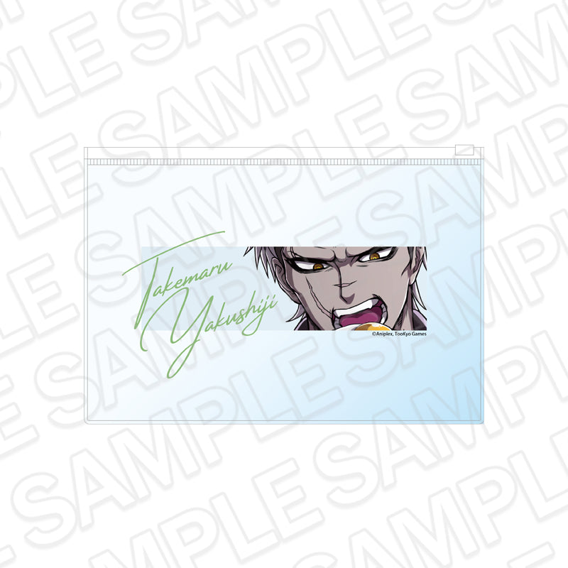 『HUNDRED LINE -最終防衛学園-』クリアポーチ 厄師寺猛丸 朝支度 ver.