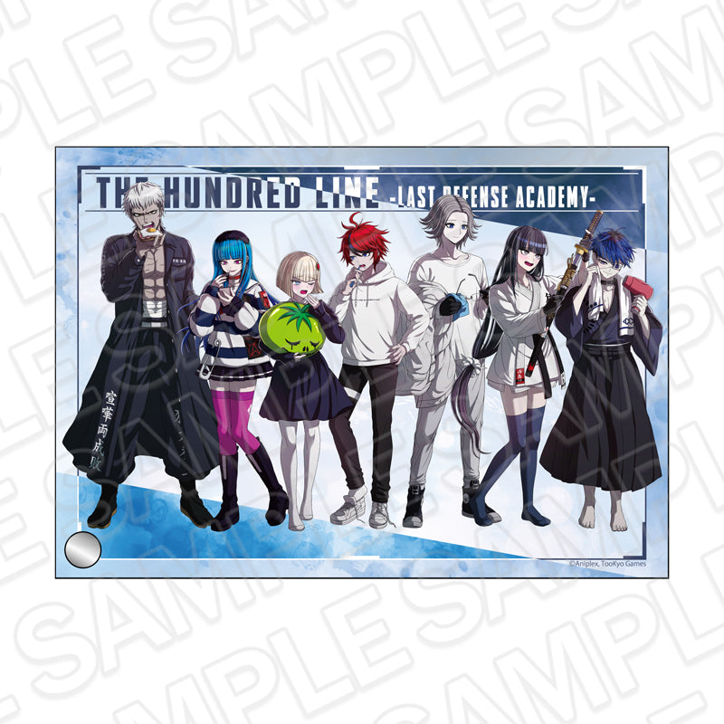 『HUNDRED LINE -最終防衛学園-』ミニアクリルアート 朝支度 ver.