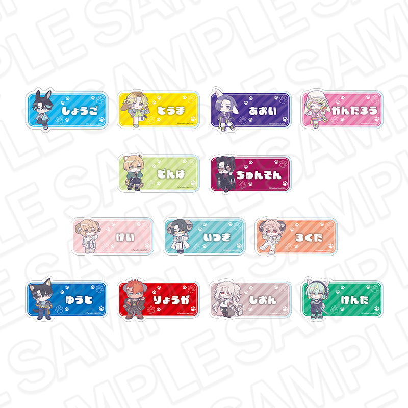 『Paradox Live』アクリルネームバッジ(ランダム) B セット