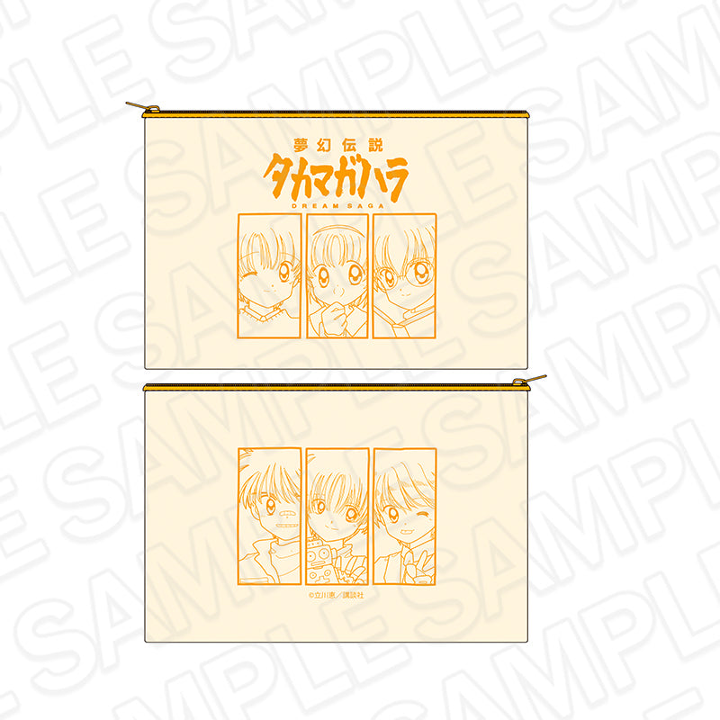 『夢幻伝説タカマガハラ』キャンバスフラットポーチ