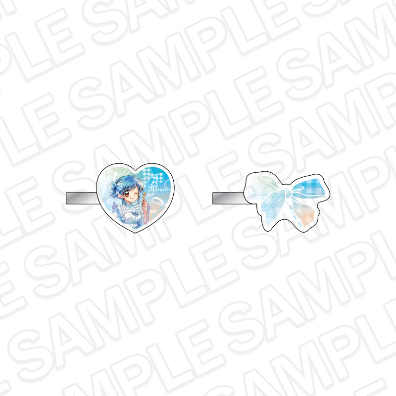 『マーメイドメロディー ぴちぴちピッチ』アクリルヘアクリップセット PALE TONE series 宝生 波音 和装メイド ver.