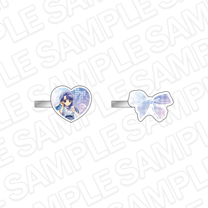 『マーメイドメロディー ぴちぴちピッチ』アクリルヘアクリップセット PALE TONE series ノエル 和装メイド ver.