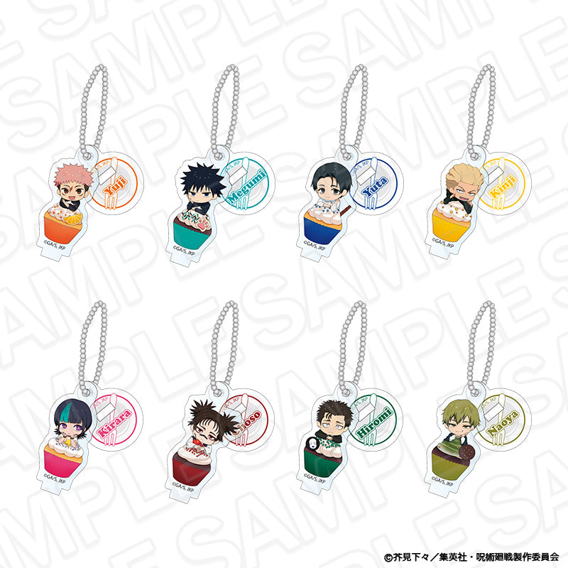 『呪術廻戦』台座付アクリルキーホルダー(ランダム) カップケーキ ver. セット