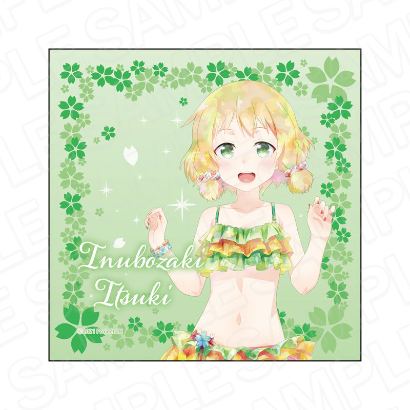 『結城友奈は勇者である 大満開の章』マイクロファイバー PALE TONE series 犬吠埼樹 桜水着 ver.